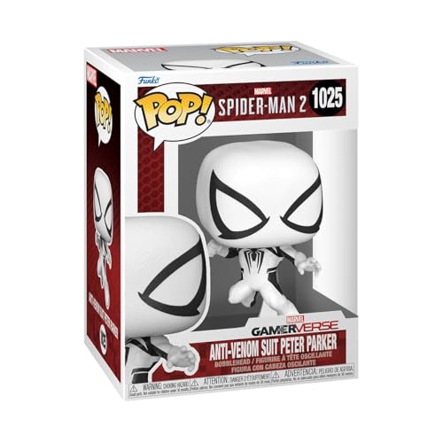 Funko Pop! Games: SM2VG - Anti-Venom Peter - Spider-Man 2 Video Game - Figura de Vinilo Coleccionable - Idea de Regalo - Mercancia Oficial - Juguetes para Niños y Adultos - Video Games Fans