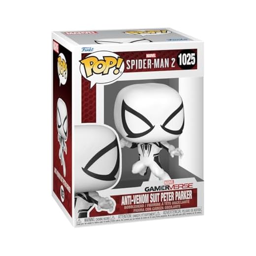 Funko Pop! Games: SM2VG - Anti-Venom Peter - Spider-Man 2 Video Game - Figura de Vinilo Coleccionable - Idea de Regalo - Mercancia Oficial - Juguetes para Niños y Adultos - Video Games Fans