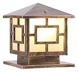 Decorare Le luci pilastri Leggera Tappo Esterni palo Esterno cablati settima Foglio Montaggio per molo Impermeabile, soffitto di Illuminazione a Sospensione