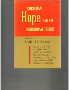 Paperback Christian Hope and the Lordship of Christ Book