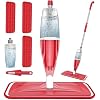 Spray Mop with 3 Pads Red