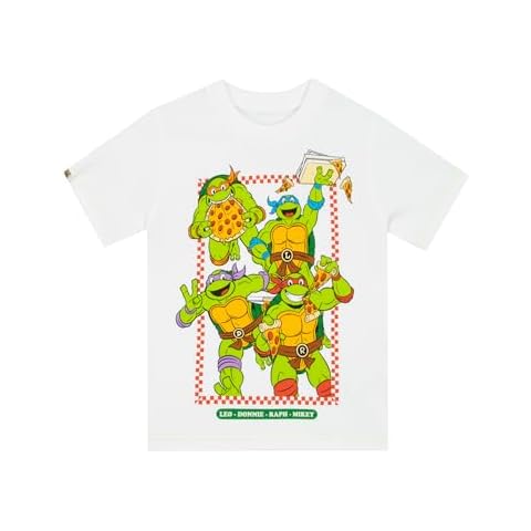 Teenage Mutant Ninja Turtles Pizza Party T-Shirt Cover
