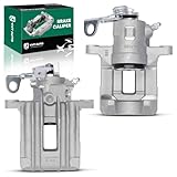 Set of 2 Rear Driver and Passenger Disc Brake Caliper Assembly Replacement for Volkswagen Golf Beetle Audi A3 TT