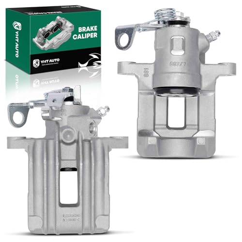 Set of 2 Rear Driver and Passenger Disc Brake Caliper Assembly Replacement for Volkswagen Golf Beetle Audi A3 TT