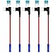 Mini Blade Fuse Holder - Muhize Fuse Tap 12V Car Add-a-circuit Fuse TAP Adapter with 15 Amp Mini ATM APM Blade Fuse (5 Pack)
