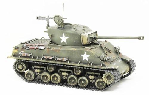 Sherman Tank de la Segunda Guerra Mundial Atlantis 560317 ideal para dioramas históricos