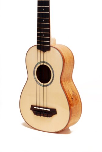 Kala KA-FMS Flamed Spalted Maple Soprano Ukulele - Les Beatles, Paul McCartney, John Lennon, RIngo Starr, George Harrison Kala KA-FMS Flamed Spalted Maple Soprano Ukulele – Image 3