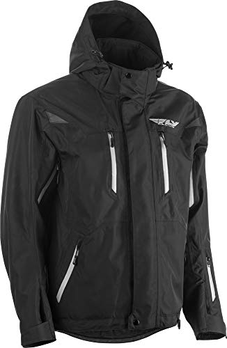 Fly Racing 2021 Incline Snow Jacket (Black, XX-Large)