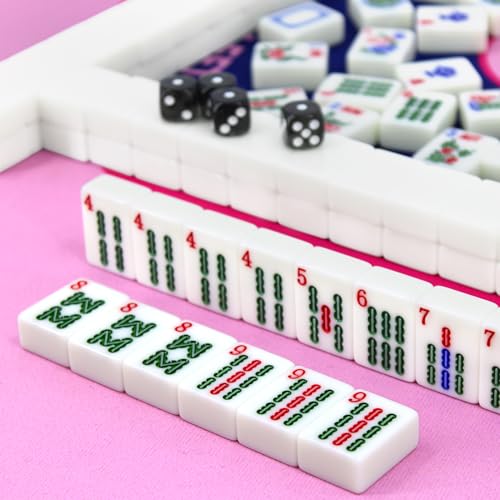 Colección Premium de Mahjong Americano - Set de 166 Fichas miniatura 4