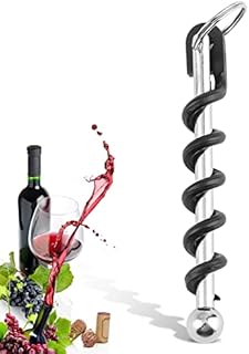 Corkscrew Wine Opener, Stainless Steel Corkscrew Portable Home Bar Accessory