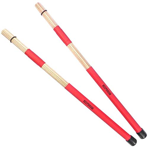 keepdrum DPRD Practice Pad Drum Pad 8" Rood SV1 Rods 19 staven drumsticks - Image 8