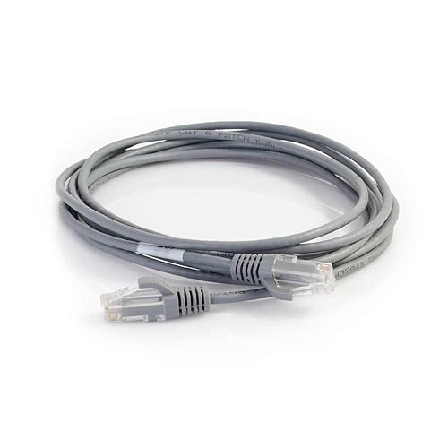 Miniatura 140 de C2G Cable de conexión cruzada Cat6, cable de remiendo Cat6 sin blindaje y sin engancho, cable Ethernet cruzado rojo, cable Ethernet UTP sin engancho