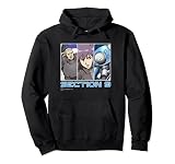 Ghost in the Shell: Stand Alone Complex Section 9 Panels Sudadera con Capucha