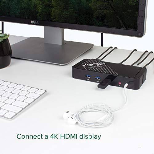 image for Plugable USB C Docking Station with Charging, Compatible with Thunderb