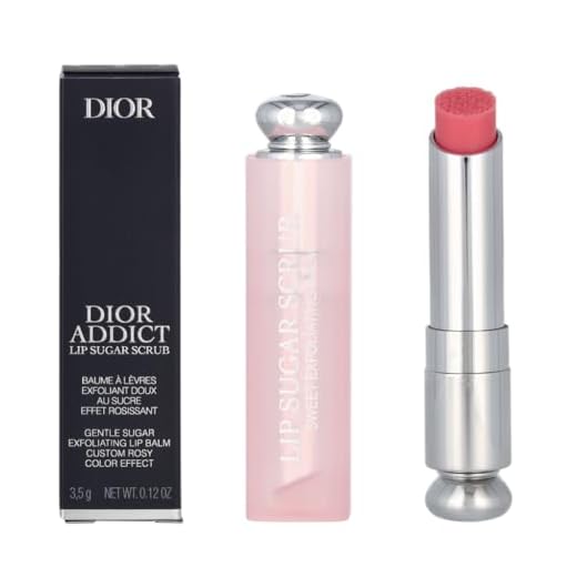 Christian Dior, Dior Addict Lip Sugar Exfoliant #001-Universal Pink 3,5 Gr , Läppskrubb., Mångfärgad, U, Kvinna
