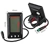E-Bike Display LCD 24 V 36 V 48 V Contrôleur de vélo avec câble d'interface étanche 5 broches pour vélo électrique Compatible avec guidon Matériau ABS lisibilité claire (écran noir et blanc) #2