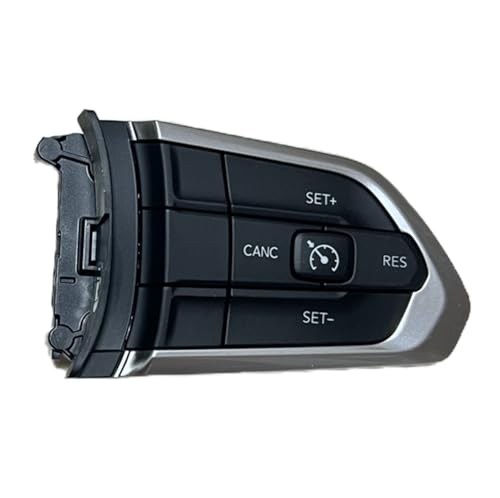 Yuacdky Steering Wheel Control Switch, Bluetooth Music and Cruise Control, 12V, for Jeep Compass Commander T270 T380 4X4 for Dodge RAM (Right A)