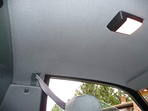 Automotive Roof Upholstery Headliner Fabric Craft Foam Backing Gray 36" x 60"