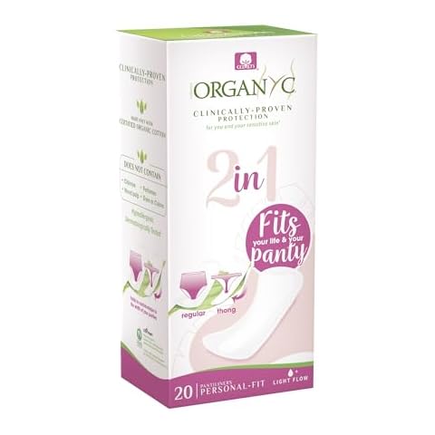 Organyc 2-in-1 Organic Cotton Panty Liners Cover