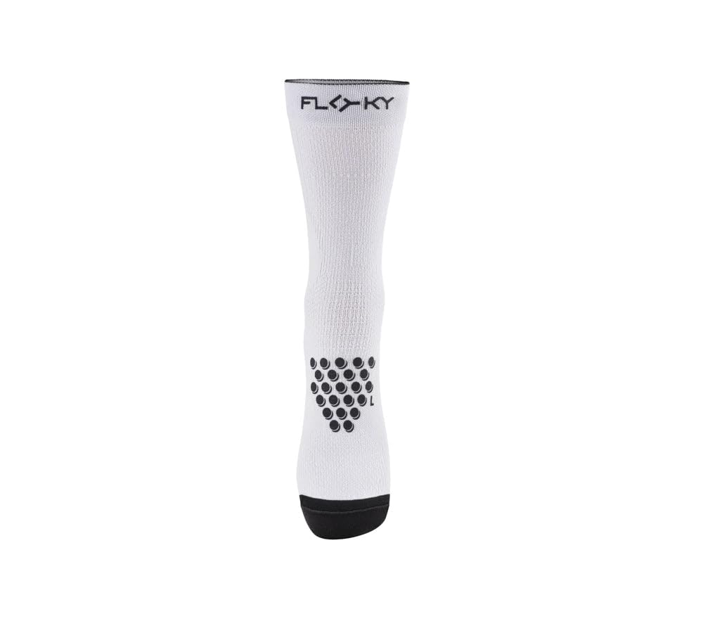 FLOKY S-Mash 2.0 calze biomeccaniche tennis e padel, antiscivolo. Protezione caviglia e tendine d'Achille.