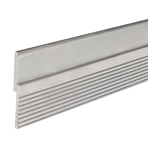 Image of Outwater 46 inch Length 2 Pack Mill Finish Aluminum Z Panel Hanger Clip