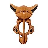 Artisanat et Polyvalence : Leur forme rétro classique et leurs finitions animales vintage améliorent toute tenue en ajoutant un accessoire raffiné et polyvalent. Idéales pour toutes les situations, elles sont l'allié parfait pour une mise en beauté et de vos châles et écharpes préférés.