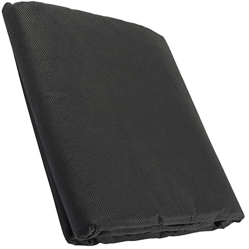 AERZETIX - C63583 - Fieltro de protección contra Las Malas Hierbas malezas - 5m x 1.6m 30 g/m² - jardín Lona Anti-raíces rizomas Pasillo terraza - en geotextil - Color Negro