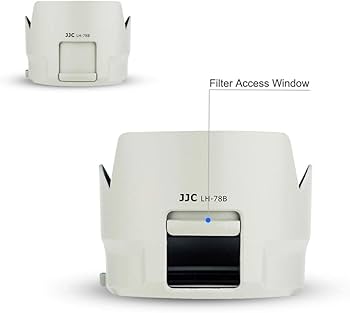 Amazon | ホワイトレンズフードシェード Canon EF 70-200mm f/4L is II