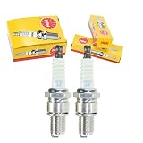 2 pc NGK 3961 BR8ES SOLID Standard Spark Plugs