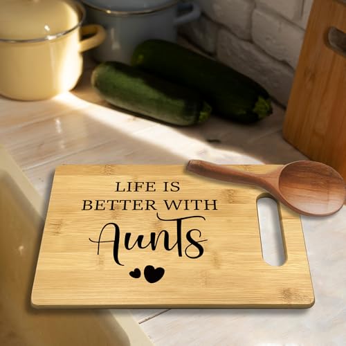 Aunt-Gifts-Cutting-Board-Aunt-Gifts-from-Niece-and-Nephew-Thanksgiving-Gifts-for-Aunt-Mothers-Day-Christmas-Best-Auntie-Gifts-Wooden-Cutting-Boards-for-Kitchen Aunt Gifts Cutting Board Aunt Gifts from Niece and Nephew Thanksgiving Gifts for Aunt Mothers Day Christmas Best Auntie Gifts Wooden Cutting Boards for Kitchen
