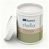 Bianca Stella Vernice per mobili premium senza carteggiatura per cucina e bagno, Sahara, Lucido, 1000ml, a base acquosa, vernice acrilica per tutte le superfici, legno, piastrelle, metallo