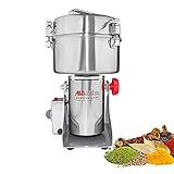 ALDKitchen Grain Mill | Swing Type Grinder for Spices, Herbs, Roots | Commercial Use | Stainless Steel | 110V (2000 g)