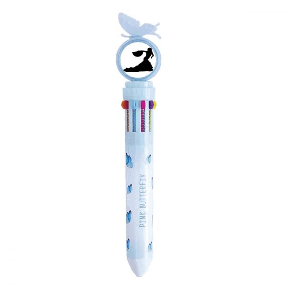 Stylo à bille rétractable multicolore Performance Dancer pour fournitures scolaires