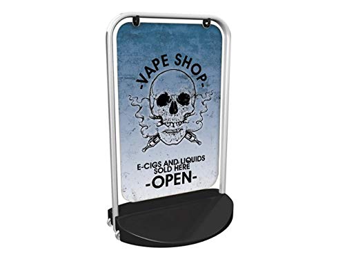 Vape Shop Swinger 3000 Pavement Sign MEGA Listing Outdoor Street Advertising Display…