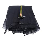 BIWKONI Round Trampoline Safety Net Jumping Bed Replacement Protective Fence Anti-Tear Drop-Resistant Trampoline Accessories,10FT