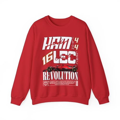 Hamilton Leclerc Inspired Sweatshirt, Racing Driver Shirt, Formula Inspired Shirt, Motorsport Merch, Racing Team Apparel
