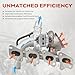 FILTERUP 667-203 1.4L Turbocharger with Gaskets Repair kits Compatible with 2011-2015 Chevy Chevrolet Cruze 2012-2020 Sonic 2013-2018 Trax 2013-2018 Buick Encore Replace# 55565353 GT1446