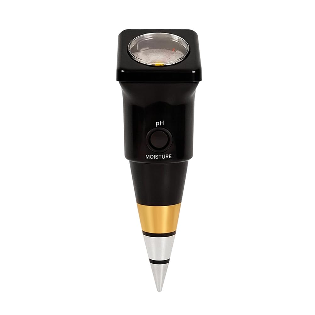 Jnchdghwa As Shown Soil Ph Meter Soil Moisture Ph Meter Acidity Humidity Tester Handheld Soil Tester Ph Detector Humidity Analyzer