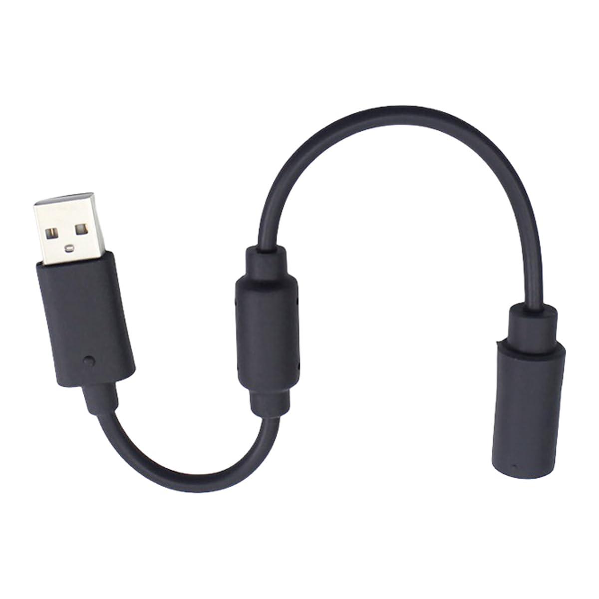 Muiltvoe USB Breakaway Cable Game Controller Adapter Cable USB Adapter Extension Cable Fast Data Transmission 1pcs Black