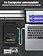 Tragbarer Kassettenspieler Kassettenrekorder,Aufnahme auf Kassetten/USB/SD-Karte über Mikrofon, Kassette zu MP3-Musik über USB/SD-Karte/PC, Kassettenrekorder mit ausziehbarem Griff(Schwarz)