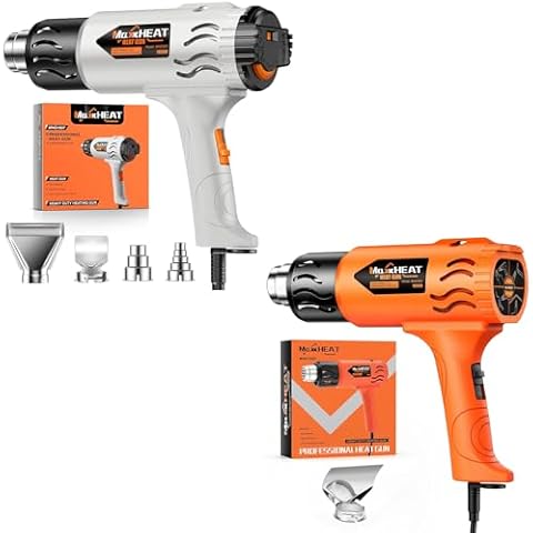 1 Dual Fuses Heat Gun+1 Entry-level Heat Gun Cover