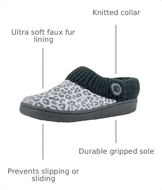 Image of Clarks Women's Angelina Furry Mule Slippers