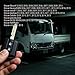 Keylessbest Replacement for Renault Maxity Nisssan Micra K12 Navara D40M Key Fob Remote Control 2014 2015 2016 2 Buttons 433MHz 5WK4876,Black