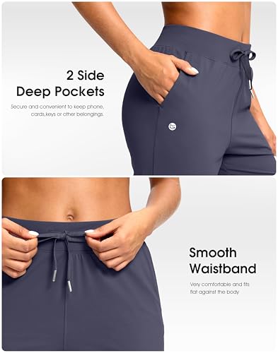 Image of G Gradual Petite Pants for Women 24 inch /26 inch Ankle Pants with 2 Pockets