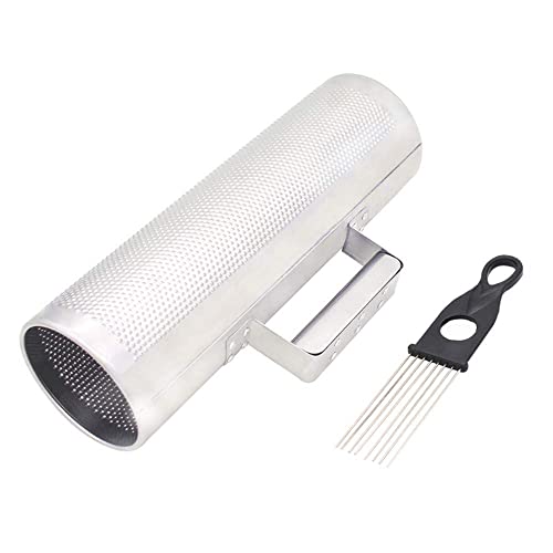 Towwoo 12\ x 4\ Edelstahl Guiro Shaker Musical Latin Percussion Instrument Training Tool mit Schaber für Konzerte Bühnenauftritte und Anfänger