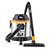 Aspirador de Pó e Água WAP GTW INOX 15 1700W 146mbar Robusto glide