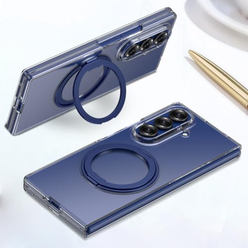 Coque Z Fold 7 transparente avec béquille pour visionnage mains libres - 3