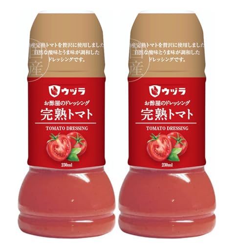 大興産業 ウヅラ酢 お酢屋のドレッシング完熟トマト 230ml×2本