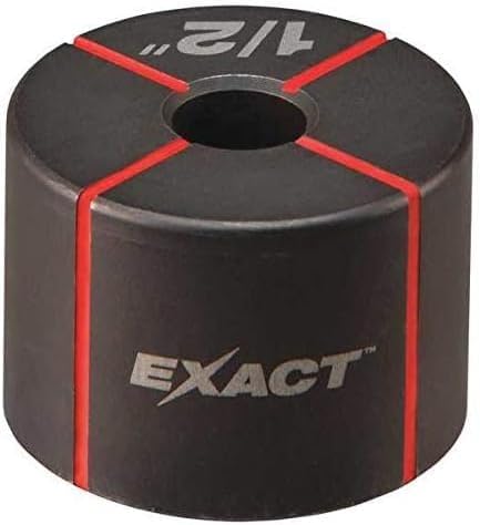 Knockout Die, 1/2 in. L, Exact Line