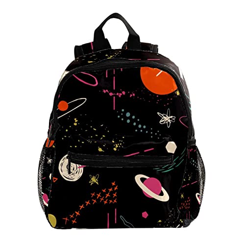 Sac à dos pour garçons et filles de 30,5 cm motif Mandala sac enfants extérieur multicolore